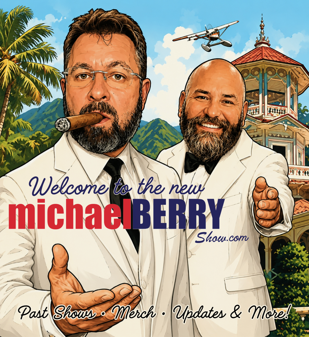 Welcome to the new MichaelBerryShow.com - past shows, merch, updates, and more